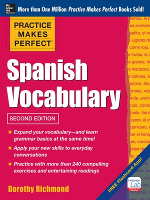 cover image of Spanish Vocabulary